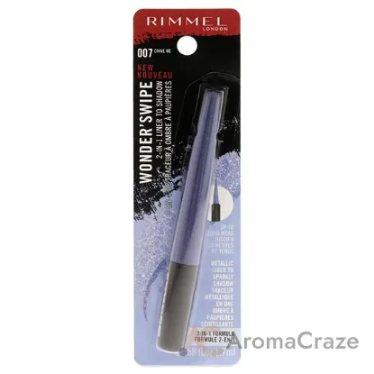 Picture of Wonder Swipe 2-in-1 Liner to Shadow - 007 Crave Me by Rimmel London for Women - 0.058 oz Eyeliner