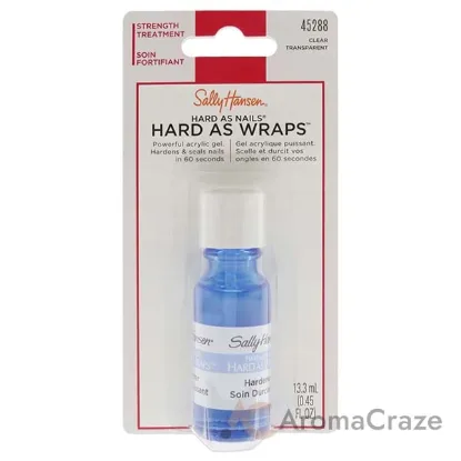 Picture of Hard As Nail As Wraps Hardener - 45288 Clear by Sally Hansen for Women -0.45 oz Nail Polish
