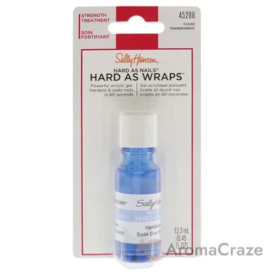 Picture of Hard As Nail As Wraps Hardener - 45288 Clear by Sally Hansen for Women -0.45 oz Nail Polish