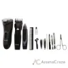 Picture of Essential Grooming Set by Barbasol for Men - 10 Pc Body and Beard Trimmer, Ear and Nose Trimmer, 2 Nail Clippers, 2 Cuticle Pusher, Nail Filer, Comb, Safety scissors, 2 AAA batteries
