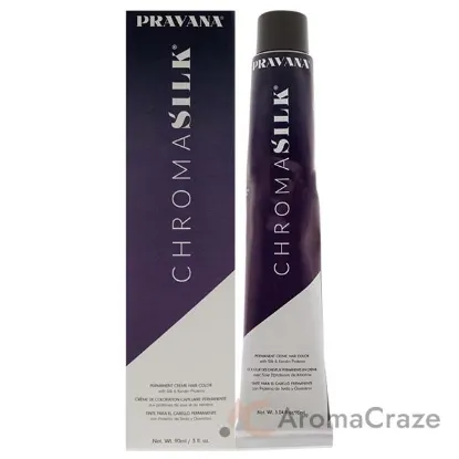 Picture of ChromaSilk Creme Hair Color - 6.46 Dark Copper Red Blonde by Pravana for Unisex - 3 oz Hair Color