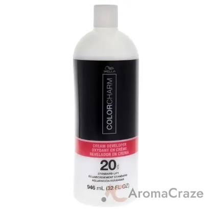 Picture of Color Charm 20 Volume Creme Developer by Wella for Unisex - 32 oz Lightener