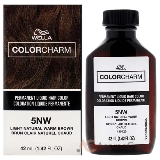Picture of Color Charm Permanent Liquid Hair Color - 5NW Light Natural Warm Blonde by Wella for Unisex - 1.42 oz Hair Color
