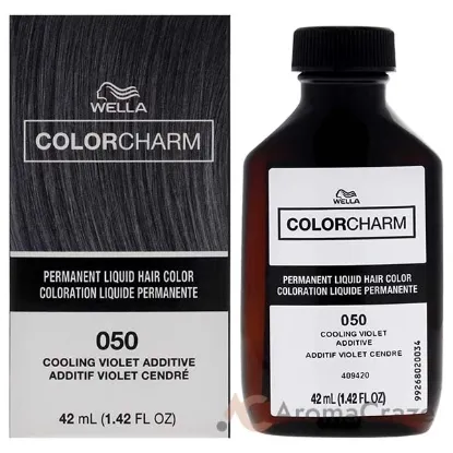 Picture of Color Charm Permanent Liquid Hair Color - 050 Cooling Violet Additive by Wella for Unisex - 1.42 oz Hair Color