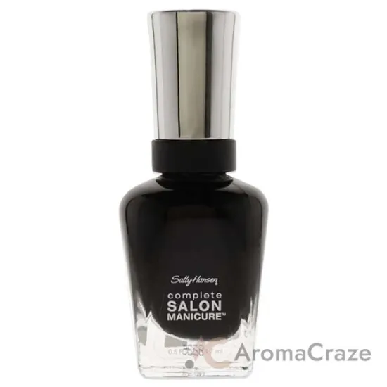 Picture of Complete Salon Manicure - 403 Hooked On Onyx by Sally Hansen for Women - 0.5 oz Nail Polish