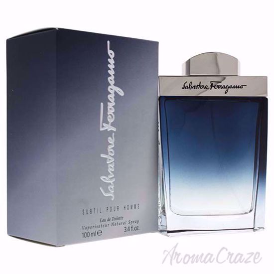 Subtil by Salvatore Ferragamo for Men - 3.3 oz EDT Spray