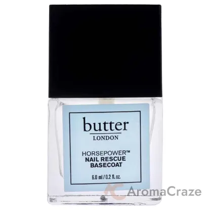 Picture of Horse Power Nail Rescue Base Coat by Butter London for Women - 0.2 oz Nail Treatment
