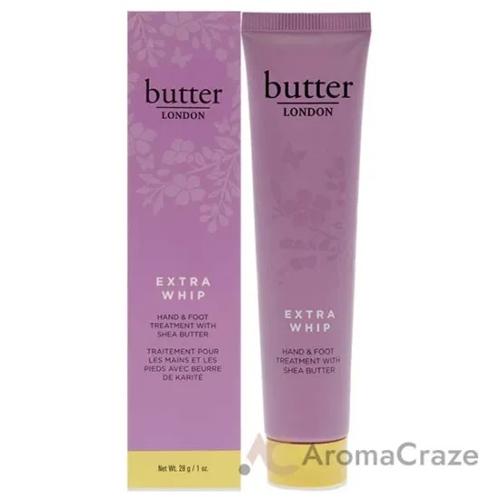Picture of Extra Whip Hand and Foot Treatment with Shea Butter by Butter London for Unisex - 1 oz Treatment