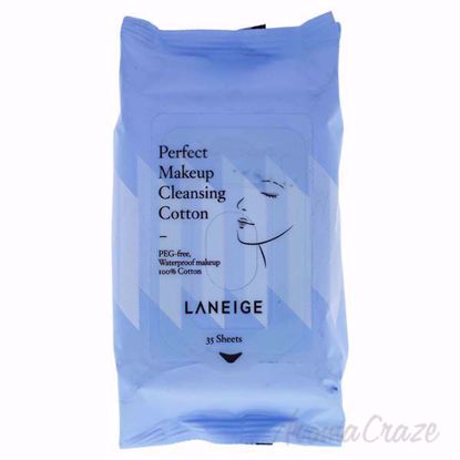 Perfect Makeup Cleansing Cotton by Laneige for Unisex - 35 P