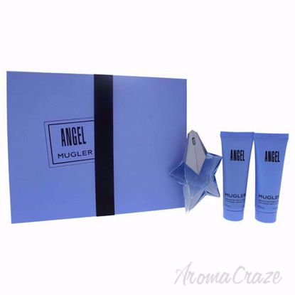 Angel by Thierry Mugler for Women - 3 Pc Gift Set 0.8oz EDP 