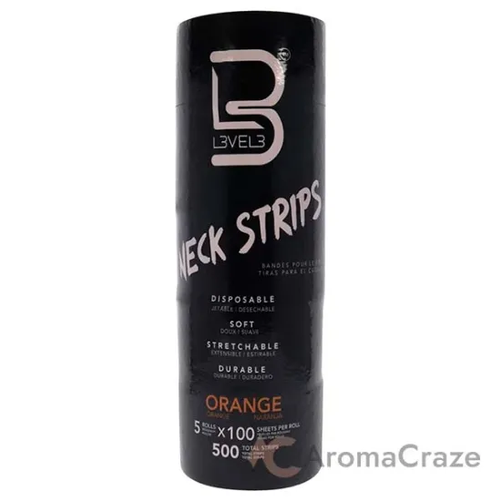 Picture of Neck Strips - Orange by L3VEL3 for Men - 5 Pc Strips