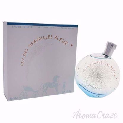 Eau Des Merveilles Bleue by Hermes for Women - 3.3 oz EDT Sp