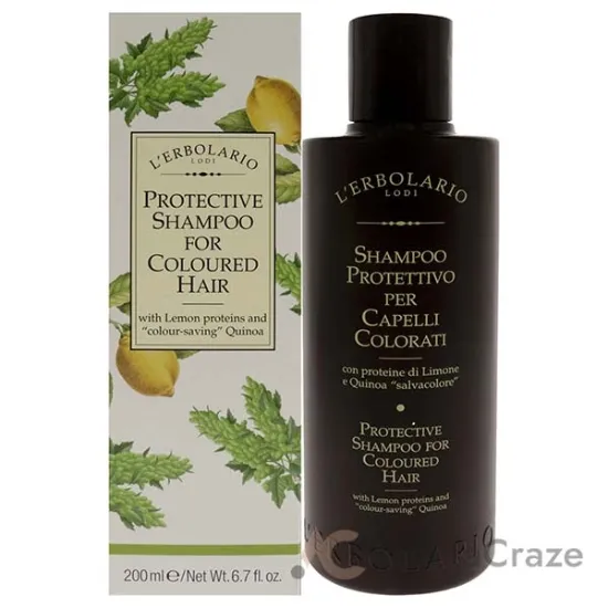Picture of Protective Shampoo for Coloured Hair by LErbolario for Unisex - 6.7 oz Shampoo