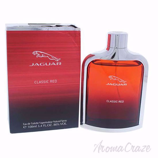Jaguar Classic Red by Jaguar for Men - 3.4 oz EDT Spray (Tes