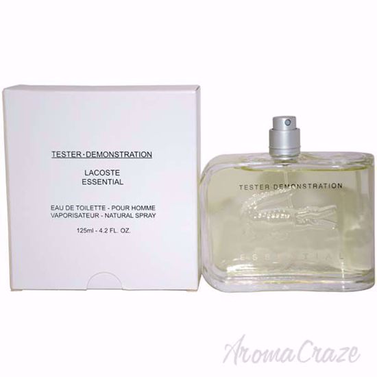 Lacoste Essential by Lacoste for Men - 4.2 oz EDT Spray (Tes