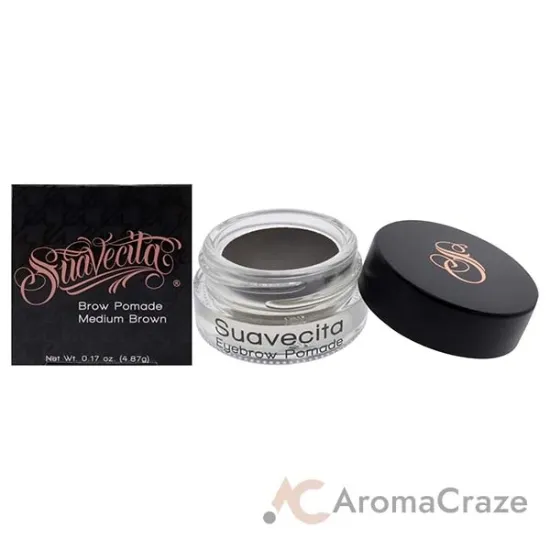 Picture of Brow Pomade - Medium Brown by Suavecito for Women - 0.17 oz Pomade