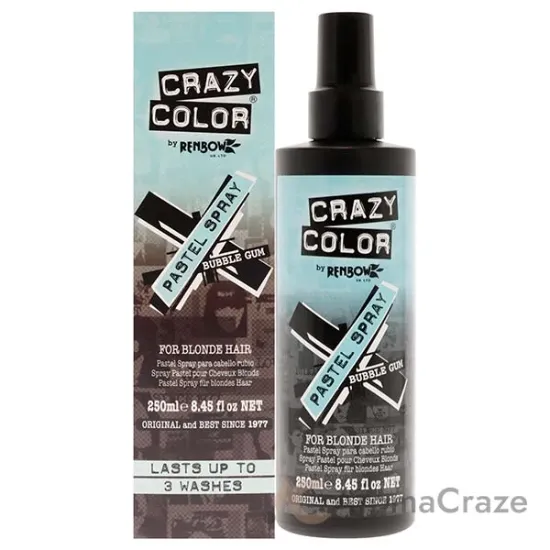 Picture of Pastel Spray - Bubble Gum by Crazy Color for Women - 8.45 oz Hair Spray