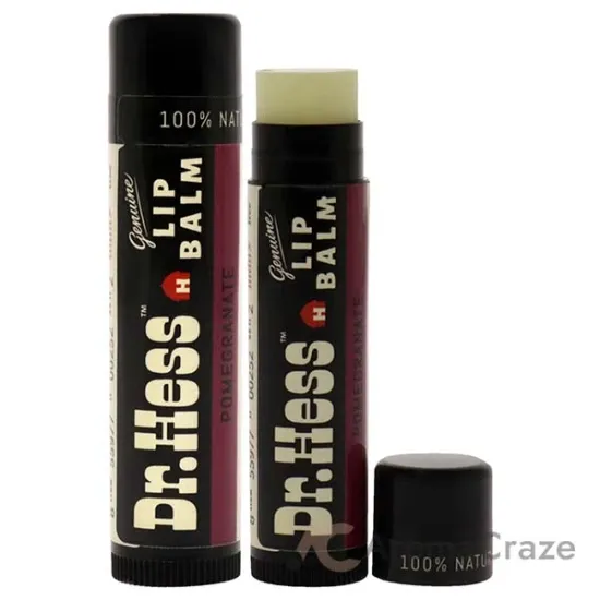 Picture of Genuine Lip Balm - Pomegranate by Dr. Hess for Unisex - 0.15 oz Lip Balm