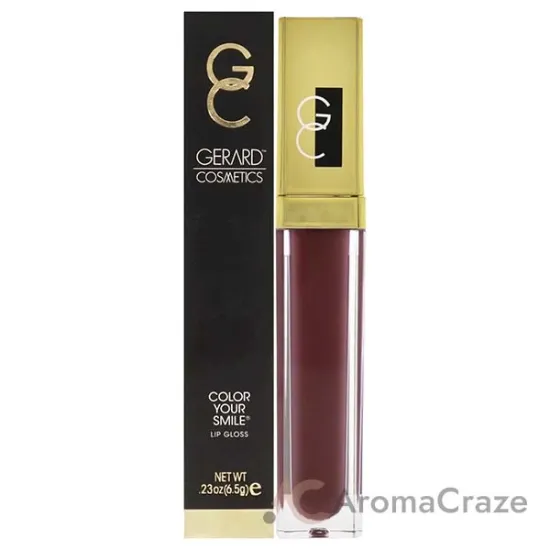 Picture of Color your Smile Lighted Lip Gloss - Plum Crazy by Gerard Cosmetic for Women - 0.23 oz Lip Gloss