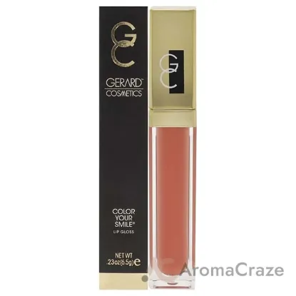 Picture of Color your Smile Lighted Lip Gloss - Salmon by Gerard Cosmetic for Women - 0.23 oz Lip Gloss