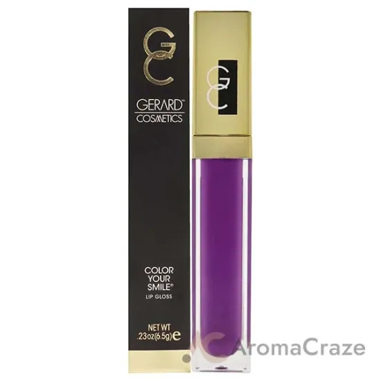 Picture of Color your Smile Lighted Lip Gloss - Wild Orchid by Gerard Cosmetic for Women - 0.23 oz Lip Gloss