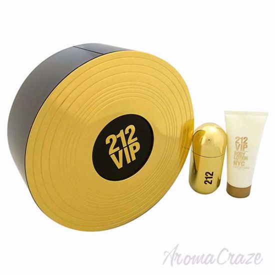 212 VIP by Carolina Herrera for Women - 2 Pc Gift Set 1.7oz 