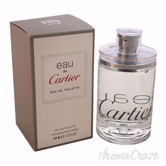 Eau de Cartier by Cartier for Unisex - 3.4 oz EDT Spray