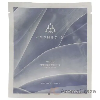 Picture of Micro Defense Microbiome Sheet Mask by Cosmedix for Unisex - 5 Pc Sheets (Tester)