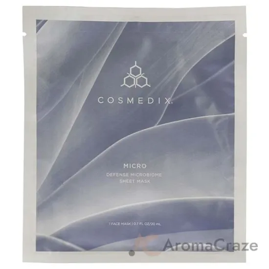 Picture of Micro Defense Microbiome Sheet Mask by Cosmedix for Unisex - 5 Pc Sheets (Tester)