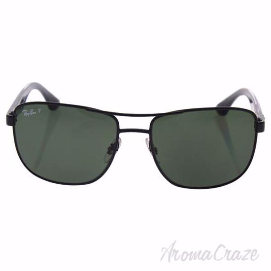 Ray Ban RB 3533 002/9A - Black/Green Polarized by Ray Ban fo