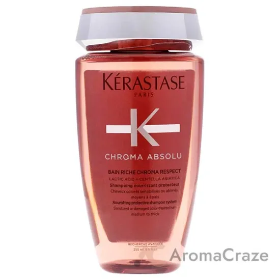 Picture of Chroma Absolu Bain Riche Respect Shampoo by Kerastase for Unisex - 8.5 oz Shampoo