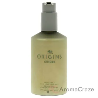 Picture of Ginger Burst Savory Hand and Body Wash by Origins for Unisex - 6.7 oz Body Wash
