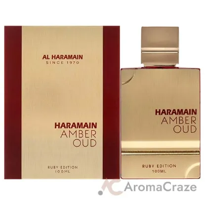 Picture of Amber Oud - Ruby Edition by Al Haramain for Unisex - 3.4 oz EDP Spray