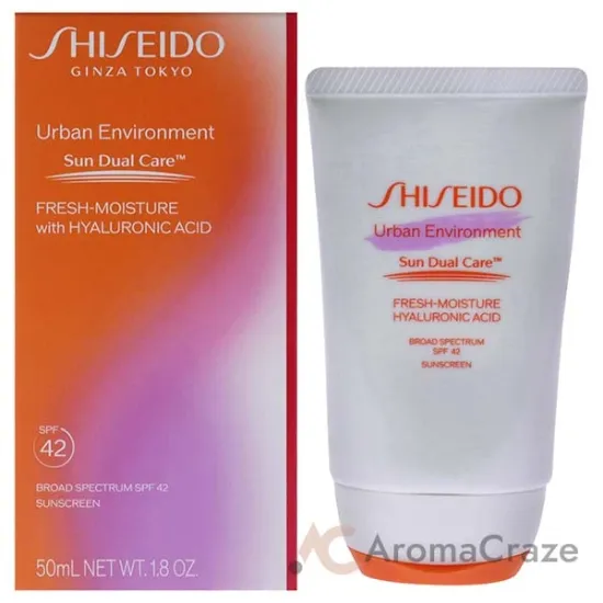 Picture of Urban Environment Fresh Moisture Sunscreen SPF 42 by Shiseido for Unisex - 1.8 oz Sunscreen