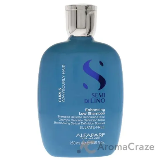 Picture of Semi Di Lino Curls Enhancing Low Shampoo by Alfaparf Milano for Unisex - 8.45 oz Shampoo