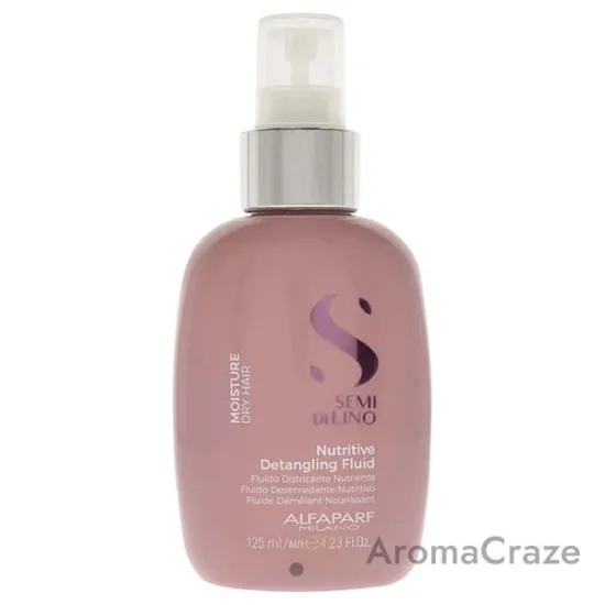 Picture of Semi Di Lino Moistutre Nutritive Detangling Fluid by Alfaparf Milano for Unisex - 4.23 oz Treatment