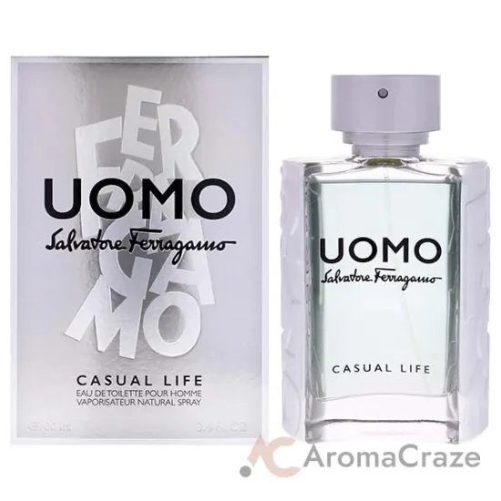 Picture of Uomo Casual Life by Salvatore Ferragamo for Men - 3.4 oz EDT Spray