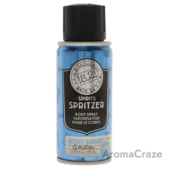 Picture of Spirits Spritzer - Absolute Mahogany by 18.21 Man Made for Men - 3.4 oz Body Spray