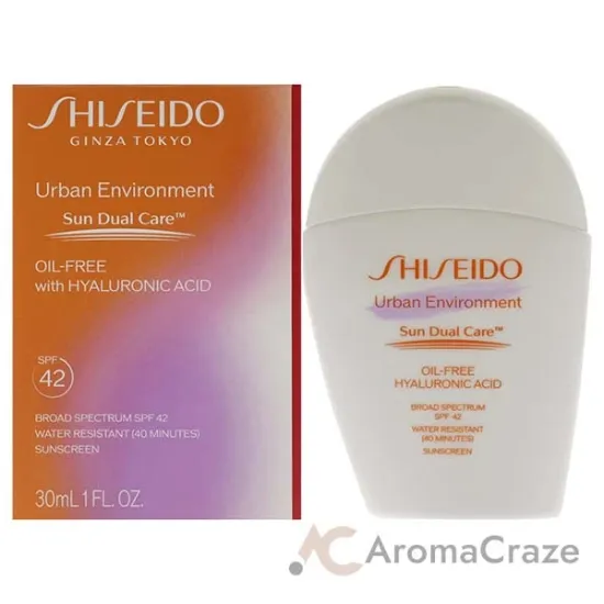 Picture of Suncare Urban Environment Oil-Free Lotion SPF 42 by Shiseido for Women - 1.01 oz Sunscreen