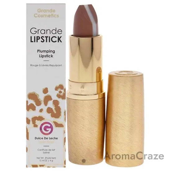 Picture of GrandeLIPS Plumping Lipstick - Dulce De Leche for Grande Cosmetics for Women - 0.14 oz Lipstick