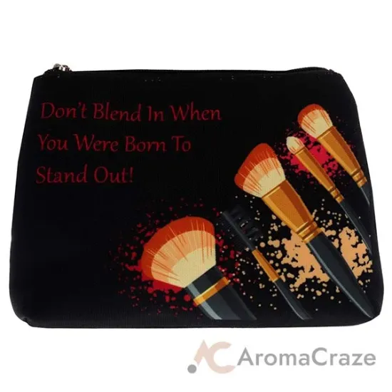 Picture of Cosmetic Bag - Black by Reaction Retail for Women - 1 Pc Bag