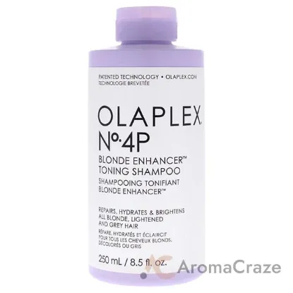 Picture of No 4P Blonde Enhacer Toning Shampoo by Olaplex for Unisex - 8.5 oz Shampoo