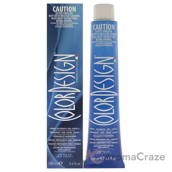 Picture of Permanent Hair Color - 4 4N Brown by ColorDesign for Unisex - 3.4 oz Hair Color