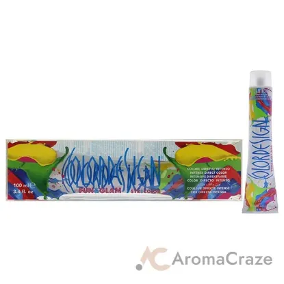 Picture of Fun and Glam Demi-Permanent Hair Color - Atomic Green by ColorDesign for Unisex - 3.4 oz Hair Color