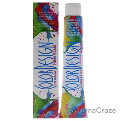 Picture of Fun and Glam Demi-Permanent Hair Color - Fresh Orange by ColorDesign for Unisex - 3.4 oz Hair Color