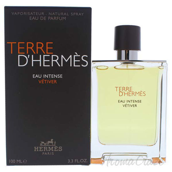 Terre DHermes Eau Intense Vetiver by Hermes for Men - 3.3 oz