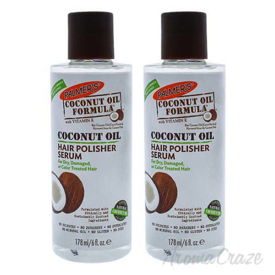 Coconut Oil Hair Polisher Serum by Palmers for Unisex - 6 oz