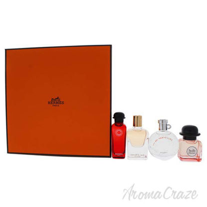 Miniature Fragrance Coffret by Hermes for Women - 4 Pc Mini 