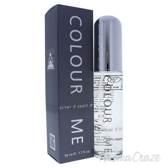 Colour Me Silver Sport by Milton-Lloyd for Men - 1.7 oz EDT 