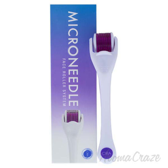 Microneedle Face Roller System - White-Purple by ORA for Uni